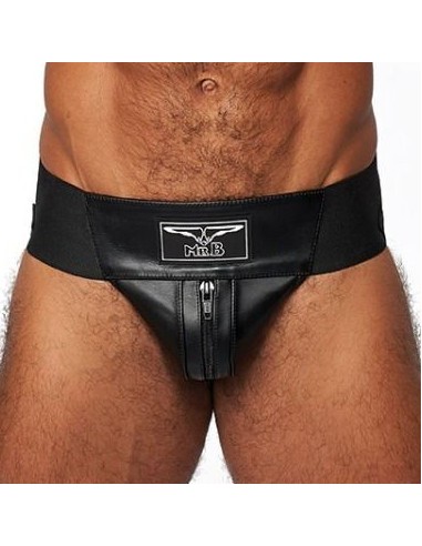 Jockstrap en cuir Mister B Noir