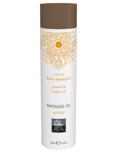 Huile de massage Erotic Jasmin et Argan 100mL