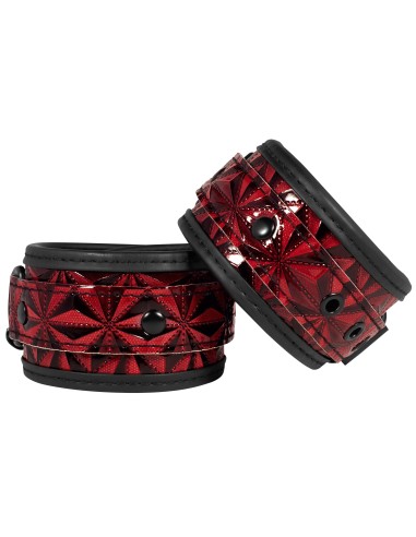 Menottes de poignets Luxury Rouge