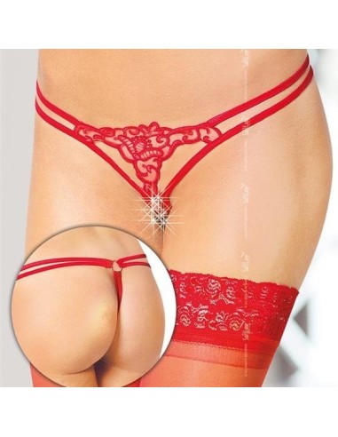 String ouvert Dominika - Rouge