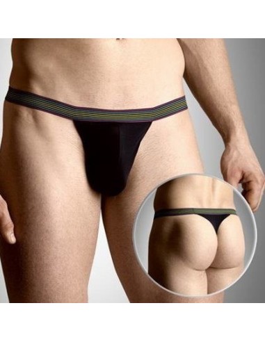 String Homme NEON Noir