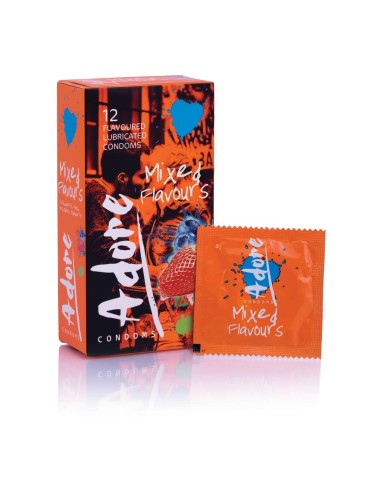 Préservatifs aromatisés variés x 12
