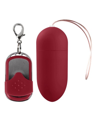 Oeuf vibrant sans fil Splash 8 x 3.4 cm Rouge