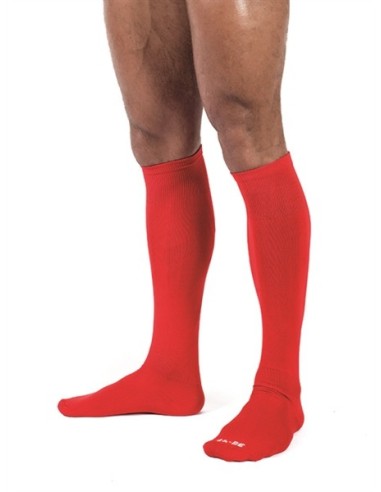Chaussettes hautes Foot Socks Rouge