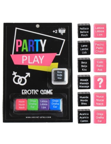 Dés sexuels Party Play Actions