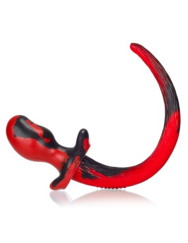 Plug Queue Puppy Tail Beagle 9.5 x 5 cm Rouge