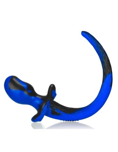 Plug Queue de chien Mastiff 12 x 7 cm Bleu