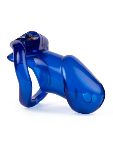 Cage de chasteté Lock Up 9.4 x 3.2cm Bleue