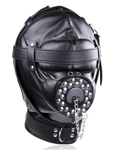Cagoule Sensory Masked Simili noire