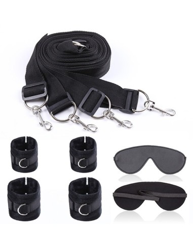 Kit pour le lit Bed Bindings Noir