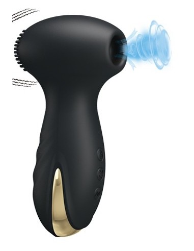 Stimulateur de clitoris Hammer Royal Pleasure Pretty Love Noir