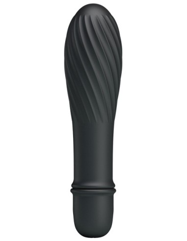 Vibromasseur SOLOMON Pretty Love 9 x 2.8 cm Noir