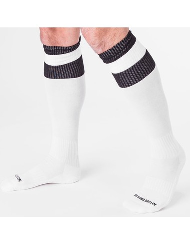 Chaussettes Football Socks Blanc-Noir