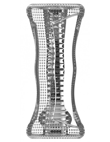 Masturbateur transparent SONO N°23 - 15cm