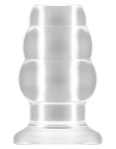 Plug Tunnel Hollow Sono n°50 - 8.5 x 5.7 cm Transparent