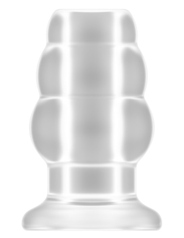Plug Tunnel Hollow Sono N°51 - 11 x 7.1 cm Transparent