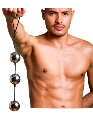 Boules anales en métal 4cm