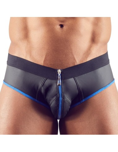 Jockstrap Joy Zip Noir-Bleu