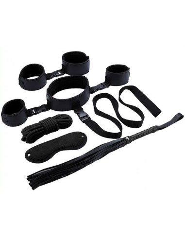 Kit Bondage Néoprène 6 pièces