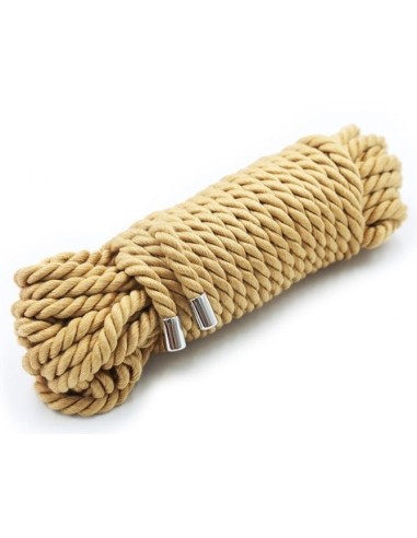 Corde Coton doré 20m