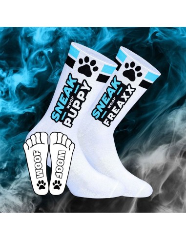Chaussettes Sneak Woof Puppy Bleu