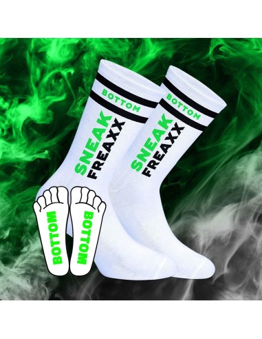 Chaussettes Socken Neon Bottom Vert