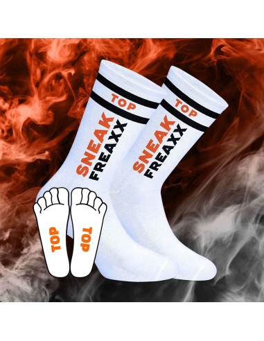 Chaussettes Socken Neon Top Orange