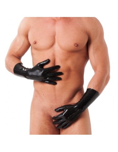 Gants courts en latex