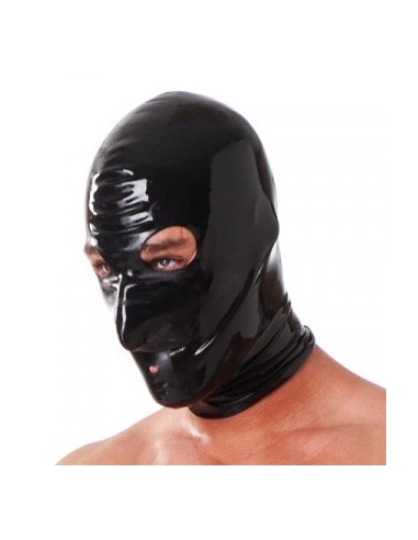Cagoule Latex Noire