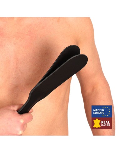 Paddle en cuir double - 31cm X 7cm