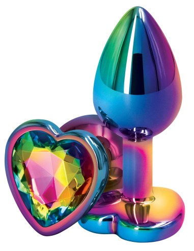 Bijou anal Heart Rainbow S 6 x 2.7cm