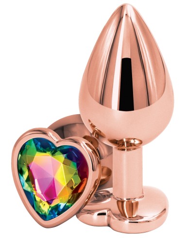 Bijou anal Heart Rose M 7 x 3.5cm