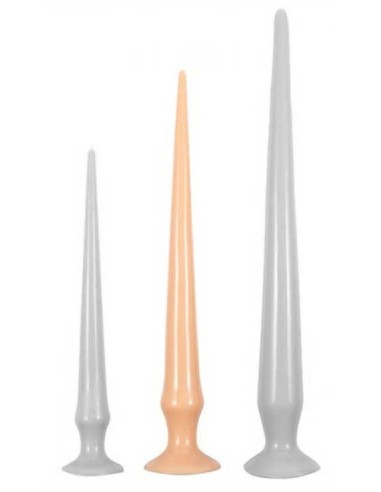 Gode long Tail Flex M 40 x 4.5 cm Flesh