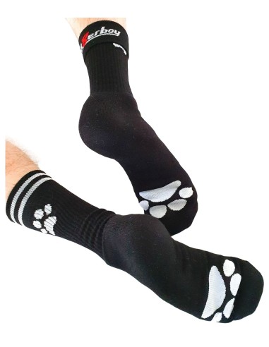 Chaussettes noires Sk8erboy Puppy Socks