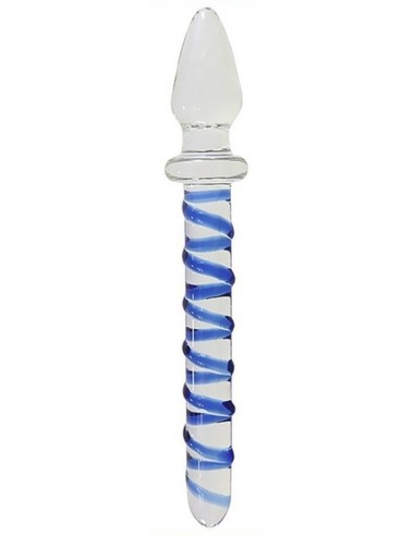 Plug en verre Double Scepter 20.2 x 3cm