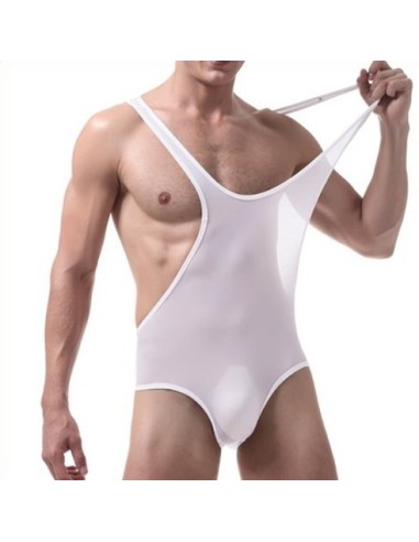 Body Singlet Fin Blanc