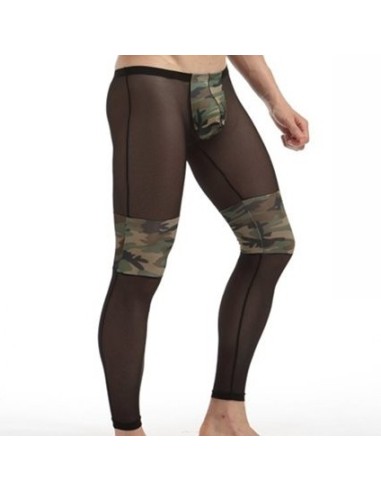 Longjohn SPLICED Noir-Camouflage