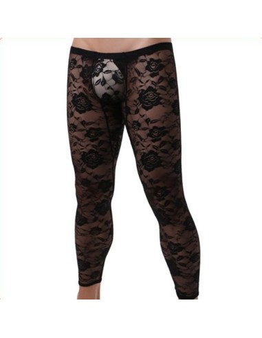 Caleçon dentelle sexy Noir