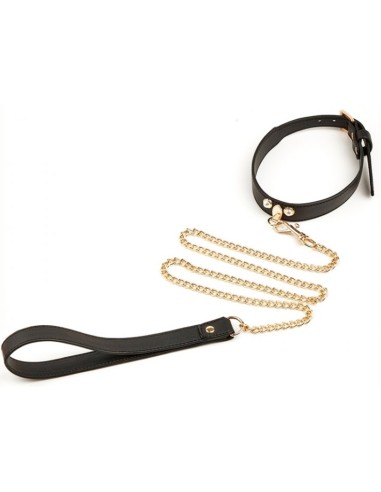Collier-Laisse Master Me Noir