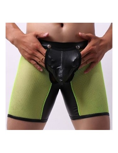 Bottomless Long OPEN IT Jaune Neon