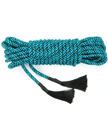 Corde de bondage Scint 10M Bleue