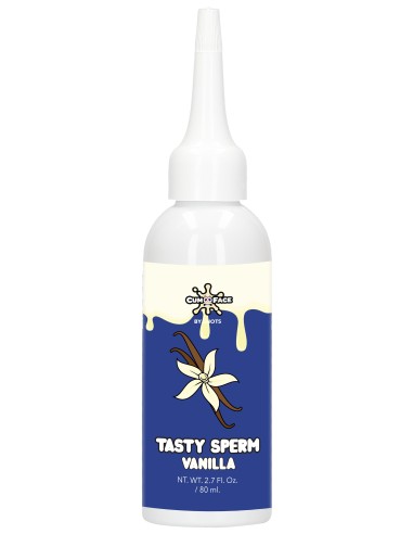 Eau aromatisée TASTYSPERM pour Cum Face - Vanille 80ml