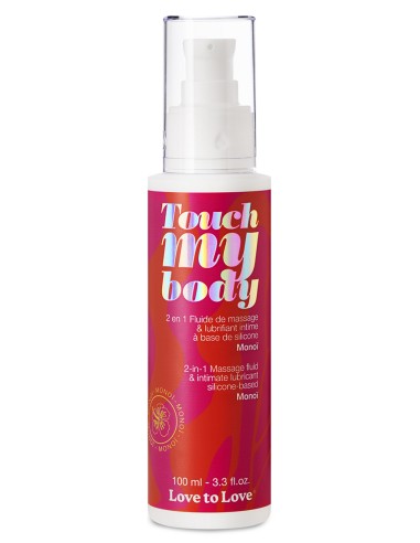 Lubrifiant Silicone Touche My Body Monoï 100ml