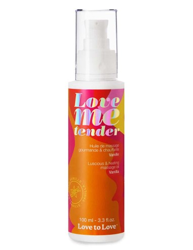 Huile de massage Love Me Tender Vanille 100ml