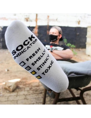 Chaussettes blanches SMELLY Sk8erboy