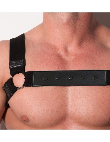 Harnais Fetish avec Pics BLACK RUBBER