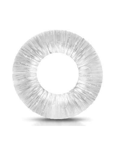 Cockring souple Striped Transparent