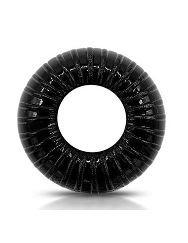 Cockring souple Striped Noir