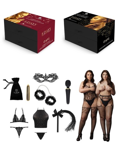 Box Calendrier de l'Avent érotique - 8 jours - Le Désir Queen Size