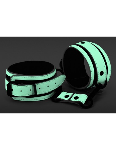 Menottes de cheville fluorescentes GLO